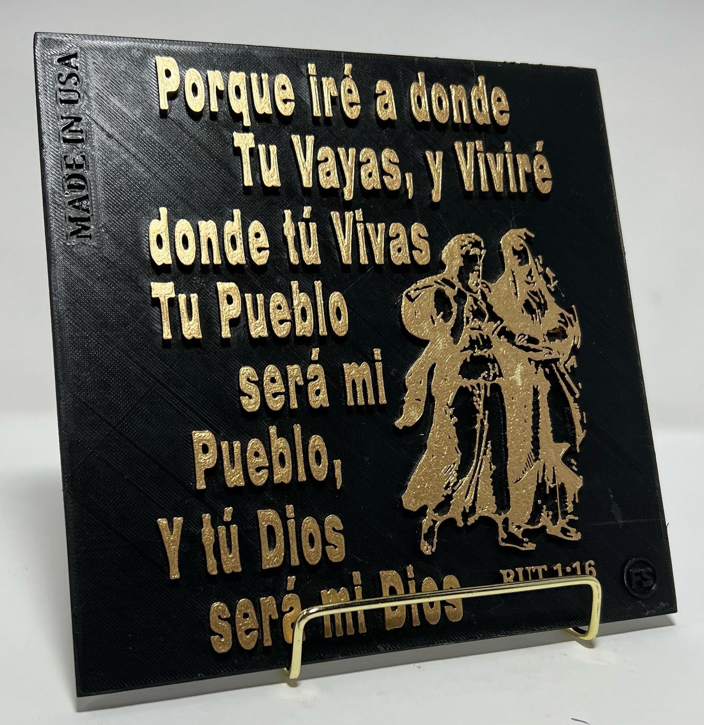 PORQUE IRE DONDE TU VALLAS, VIVIRE DONDE TU VIVAS, TU PUEBLO SERA MI PUEBLO Y TU DIOS SERA MI DIOS