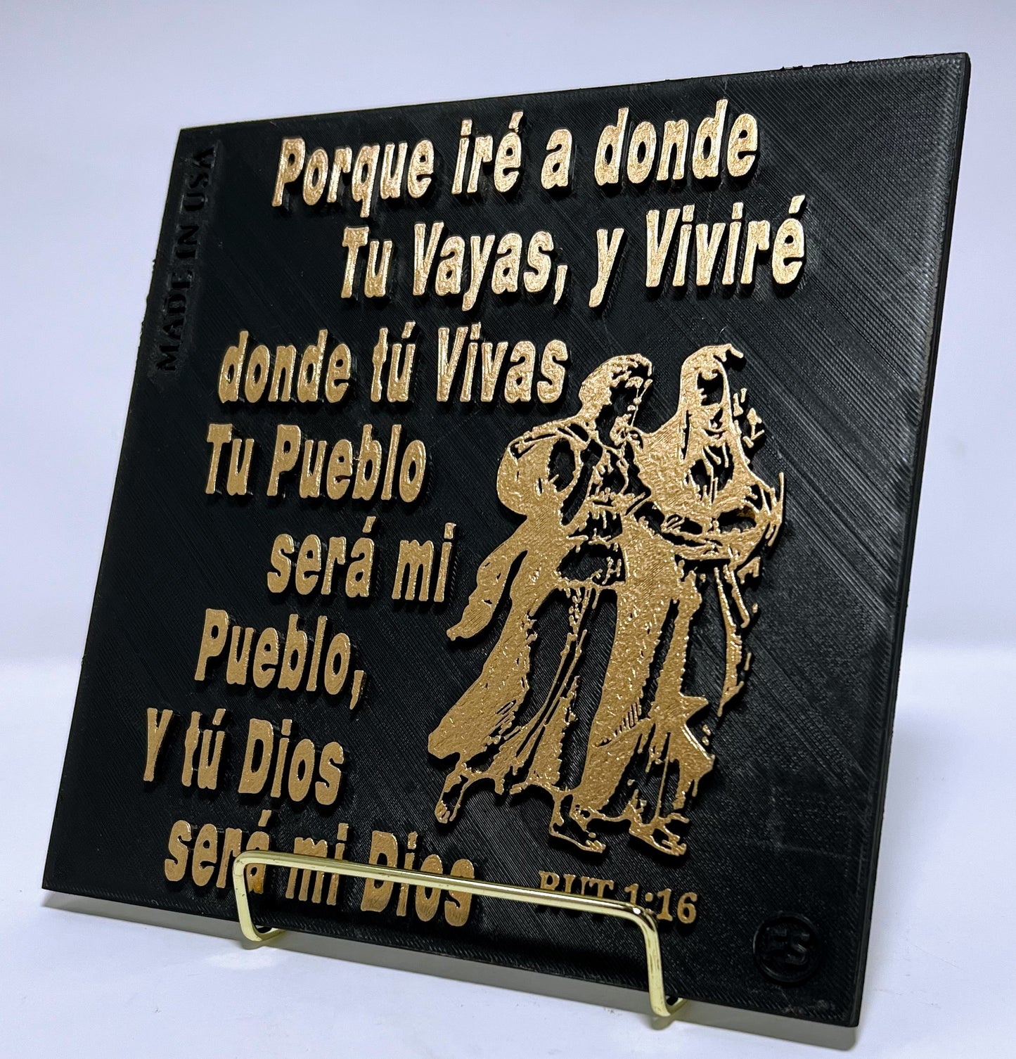 PORQUE IRE DONDE TU VALLAS, VIVIRE DONDE TU VIVAS, TU PUEBLO SERA MI PUEBLO Y TU DIOS SERA MI DIOS