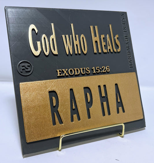 RAPHA - GOD WHO HEALS