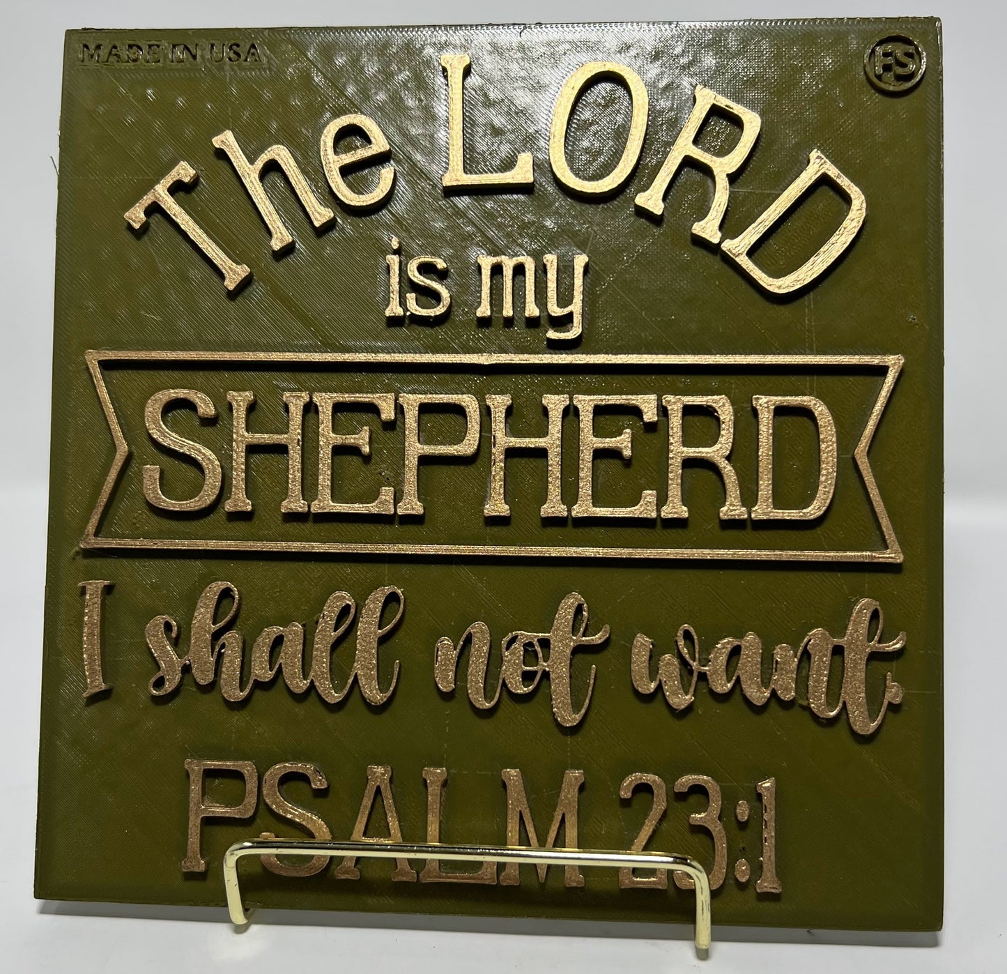 THE LORD IS MY SHEPHERD I SHALL NOT WANT