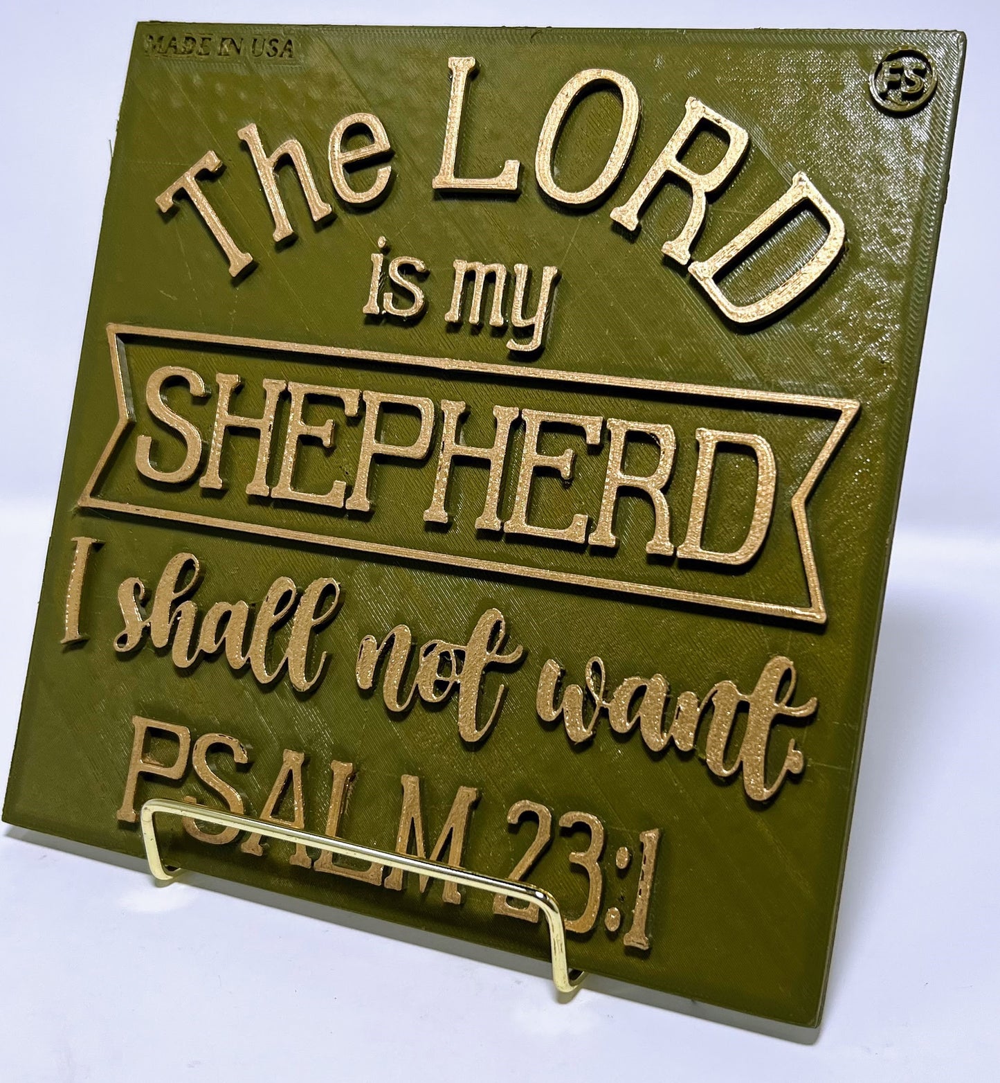 THE LORD IS MY SHEPHERD I SHALL NOT WANT