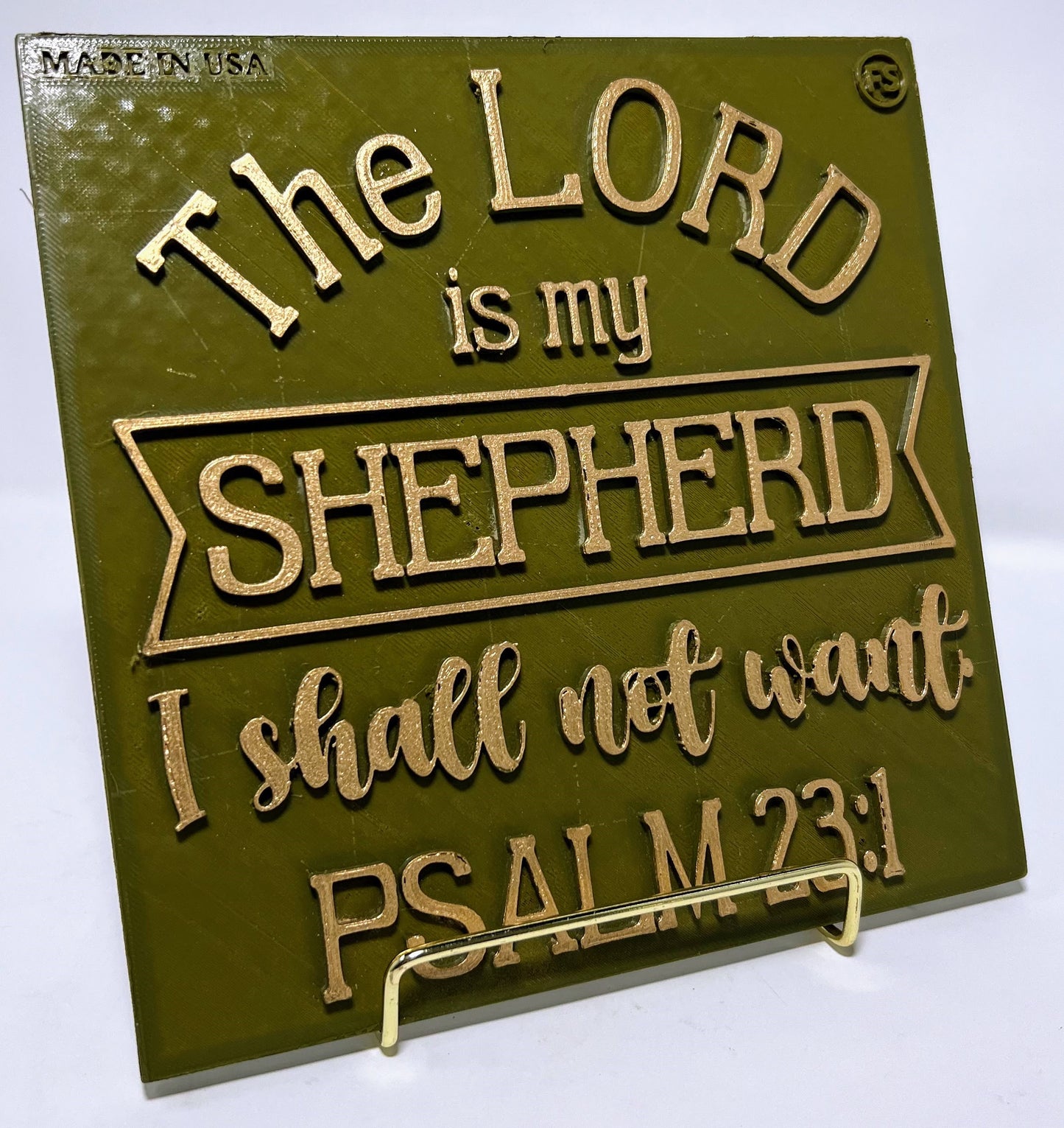 THE LORD IS MY SHEPHERD I SHALL NOT WANT