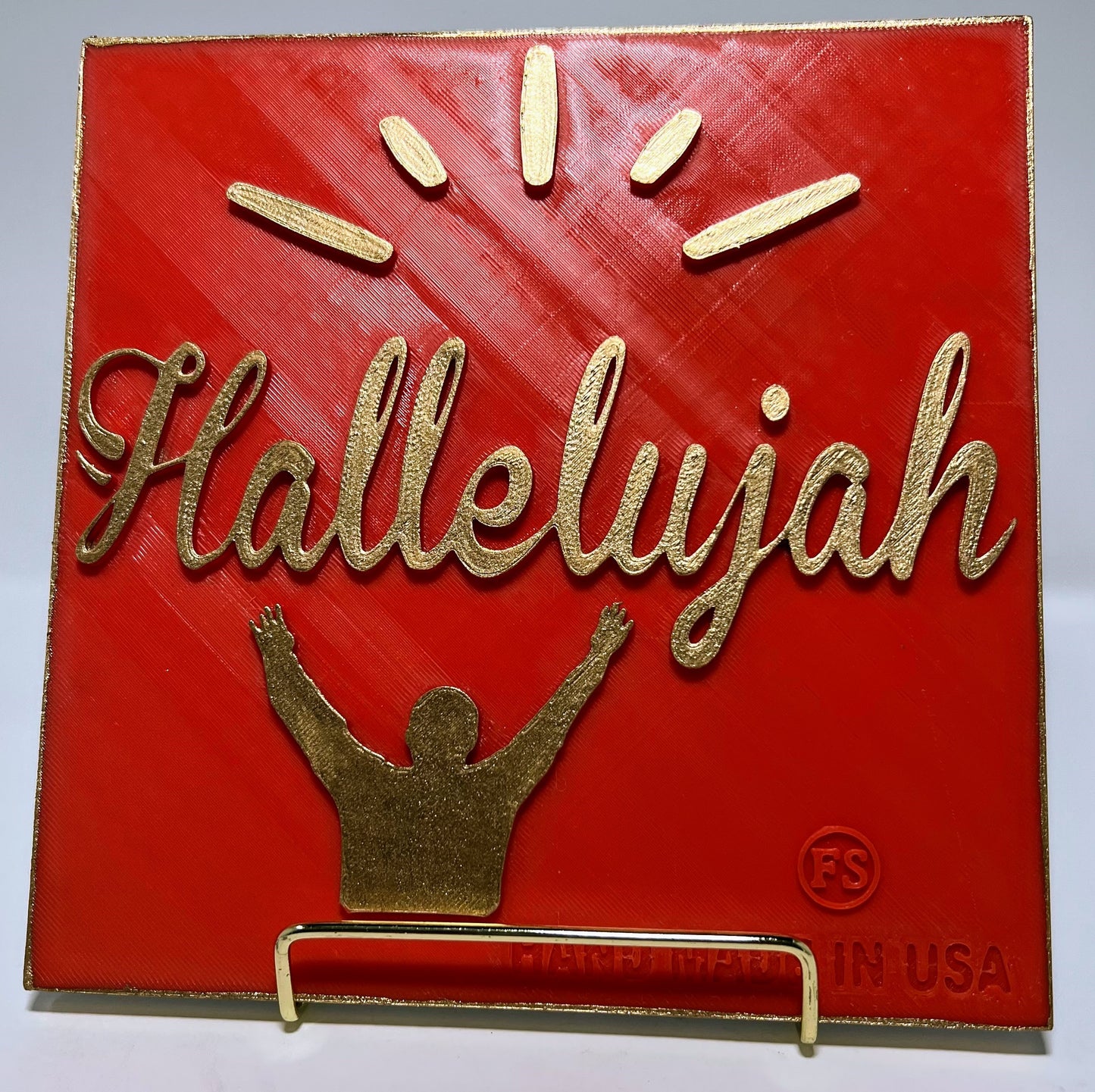 PLAQUE: HALLELUJAH