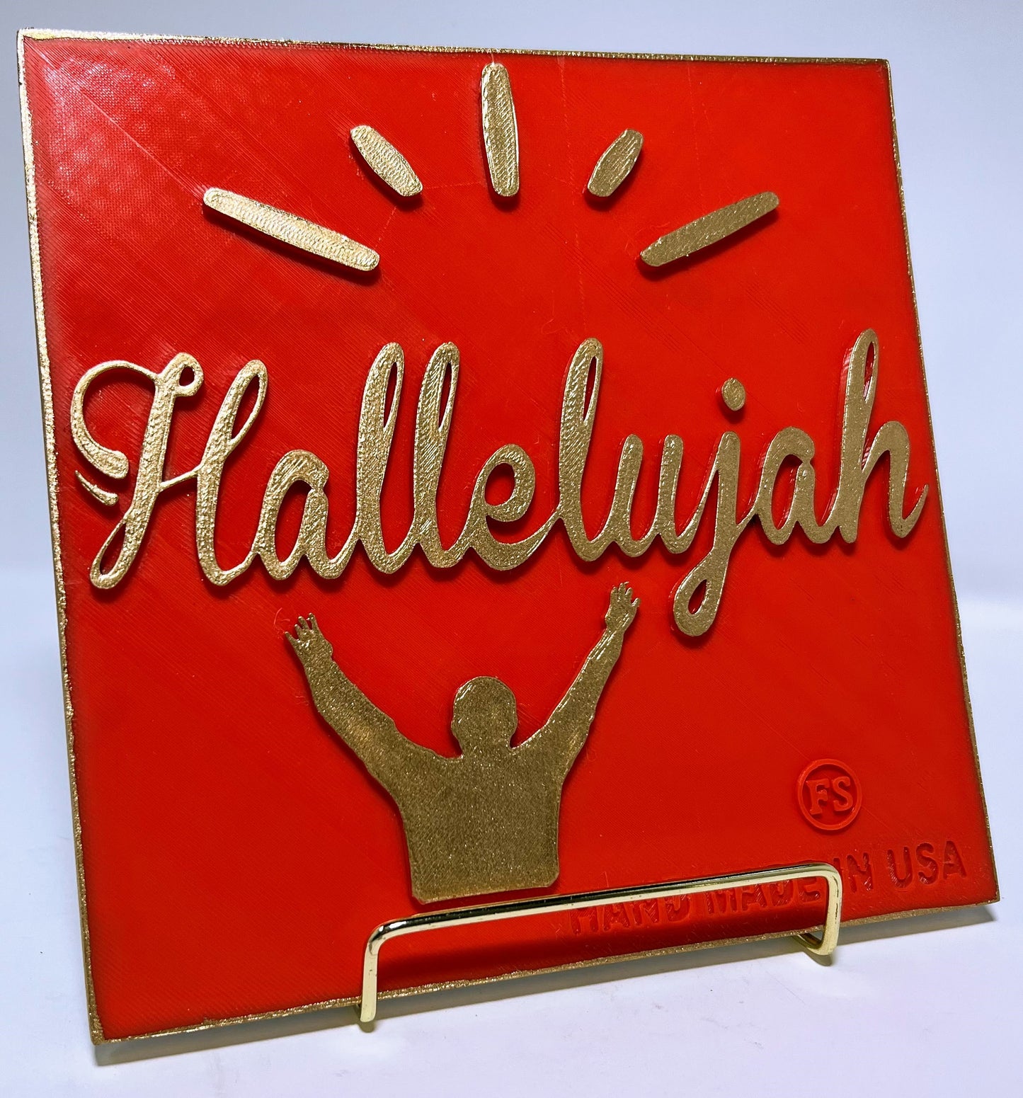 PLAQUE: HALLELUJAH