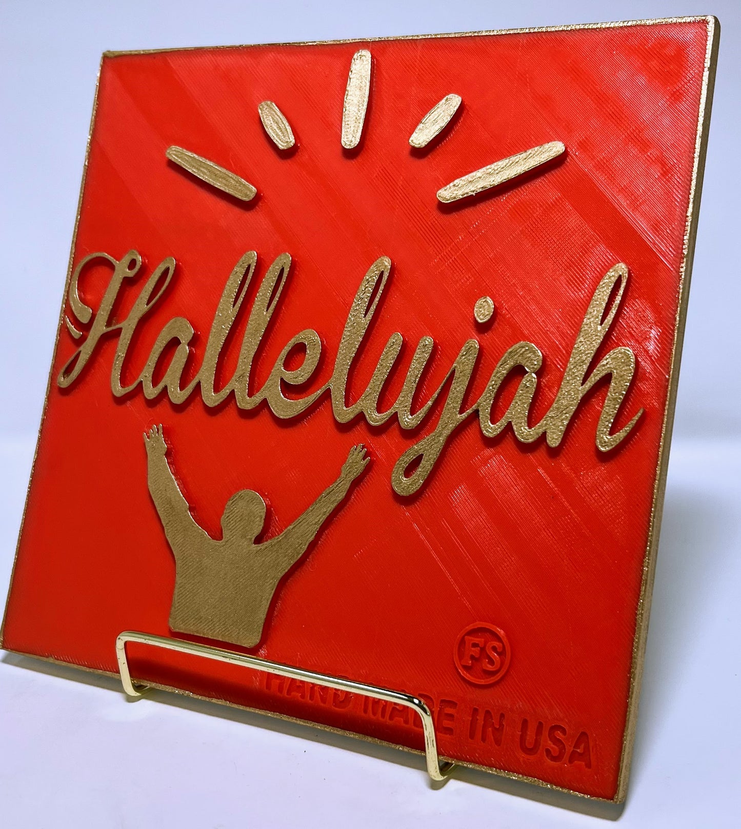 PLAQUE: HALLELUJAH