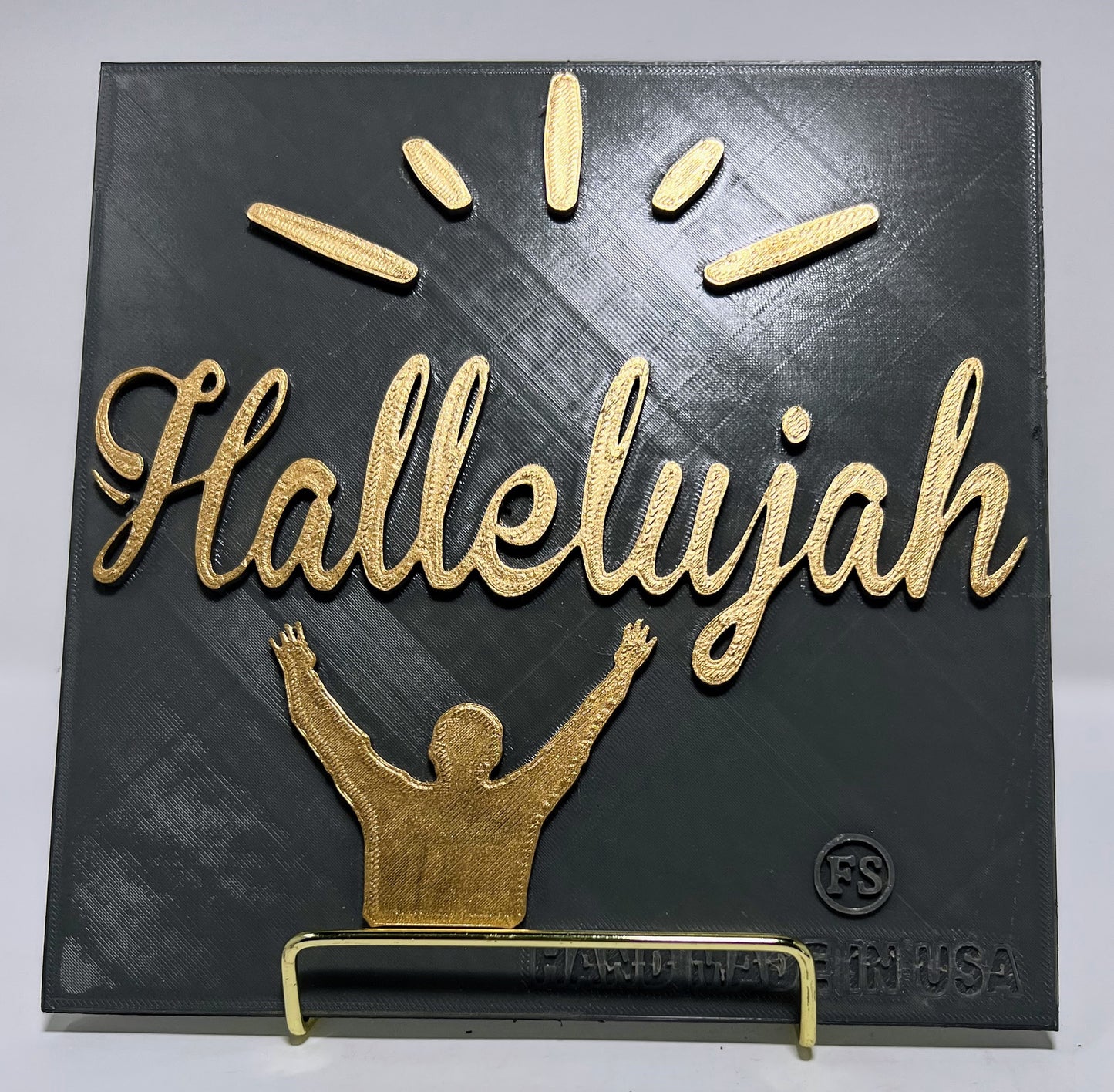 PLAQUE: HALLELUJAH