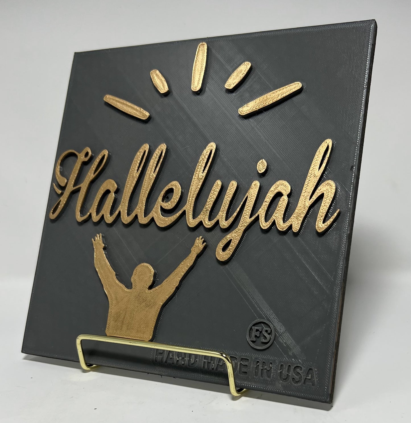 PLAQUE: HALLELUJAH