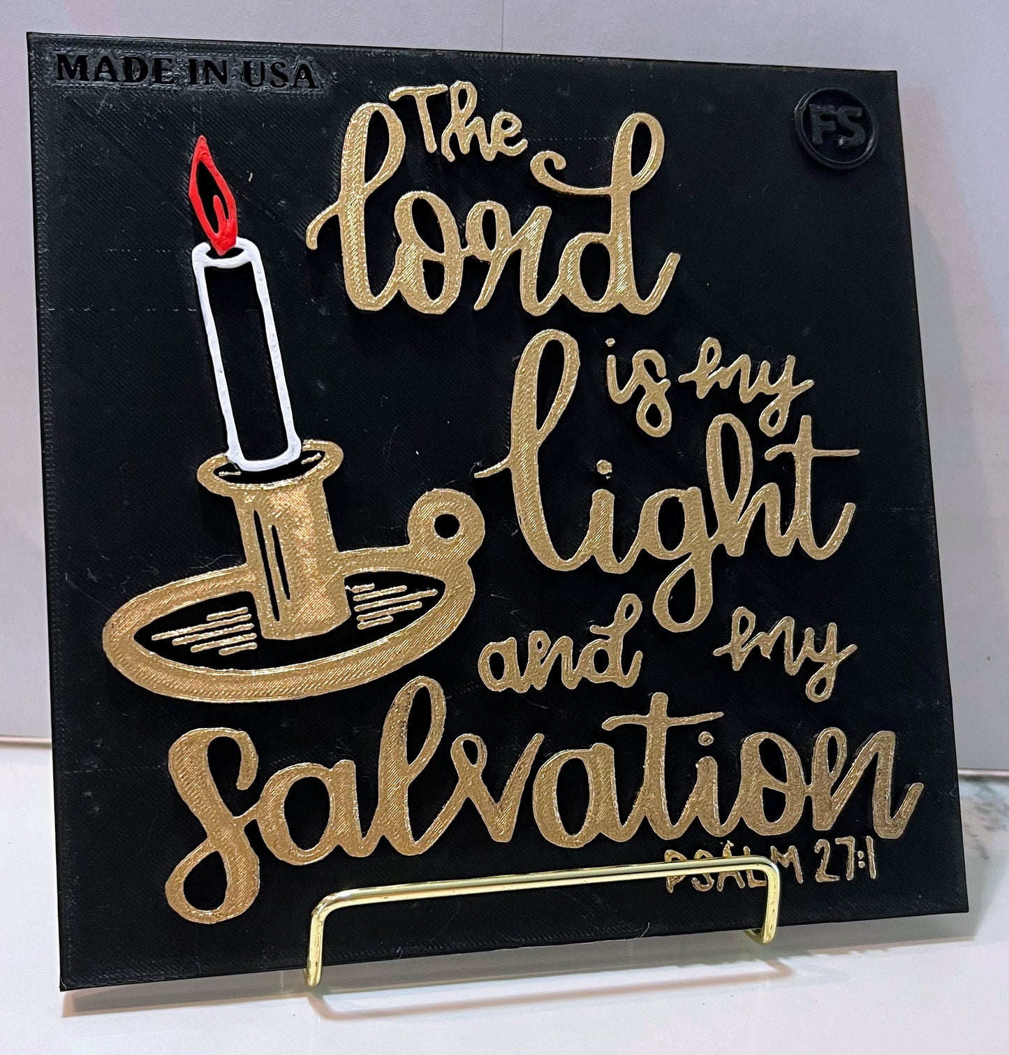 THE LORD IS MY LIGHT AND MY SALVATION