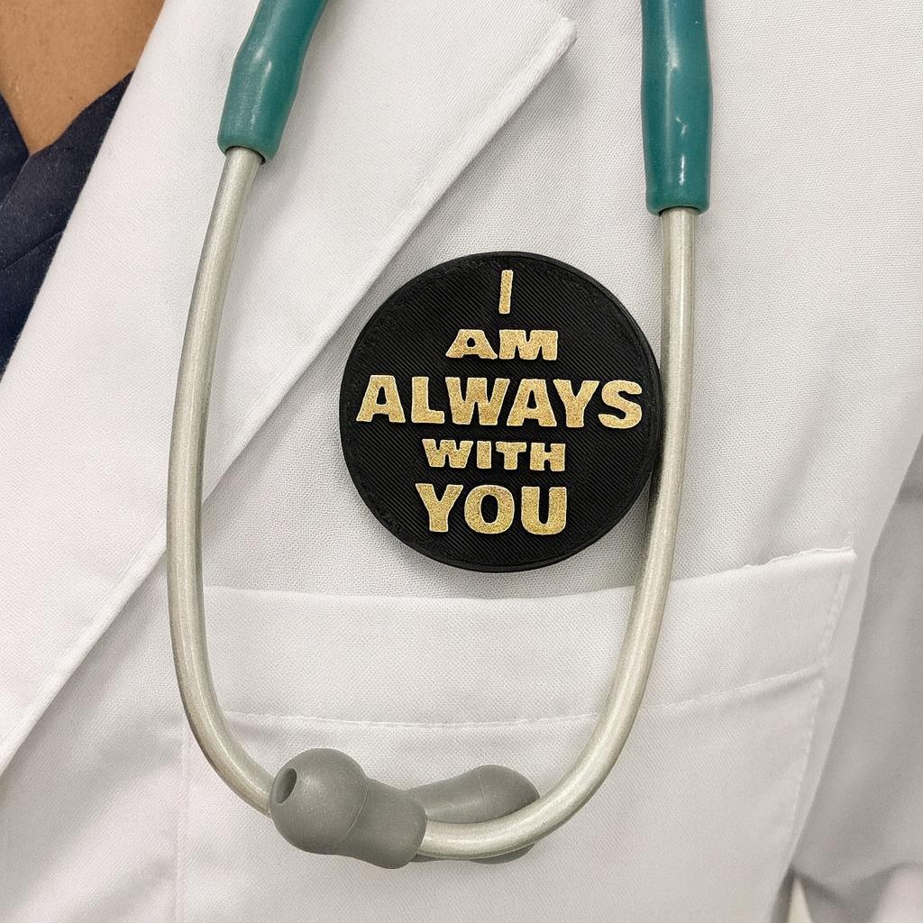 PIN - I AM ALWAYS WITH YOU - Made in USA