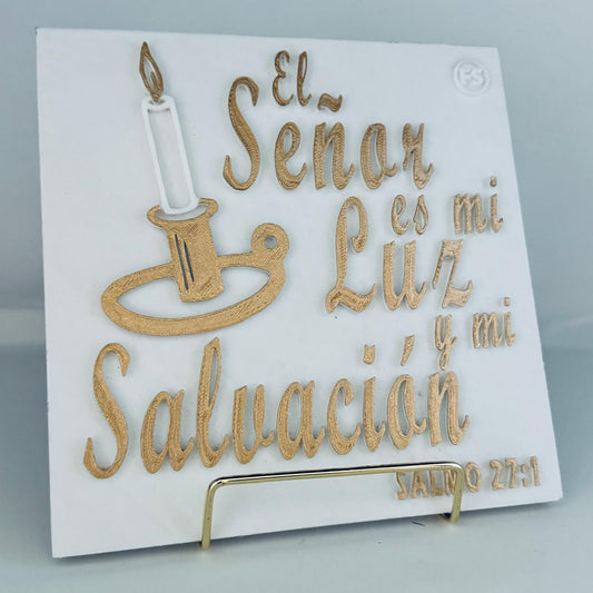 EL SEÑOR ES MI LUZ Y SALVACION