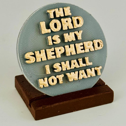 THE LORD IS MY SHEPHERD I SMALL NOT WANT