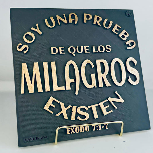 YO SOY UNA PRUEBA DE QUE LOS MILAGROS EXISTEN