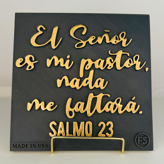 EL SEÑOR ES MI PASTOR NADA ME FALTARA (sin oveja)