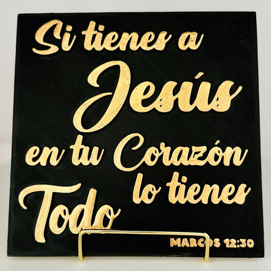 SI TIENES A JESUS EN TU CORAZON LO TIENES TODO