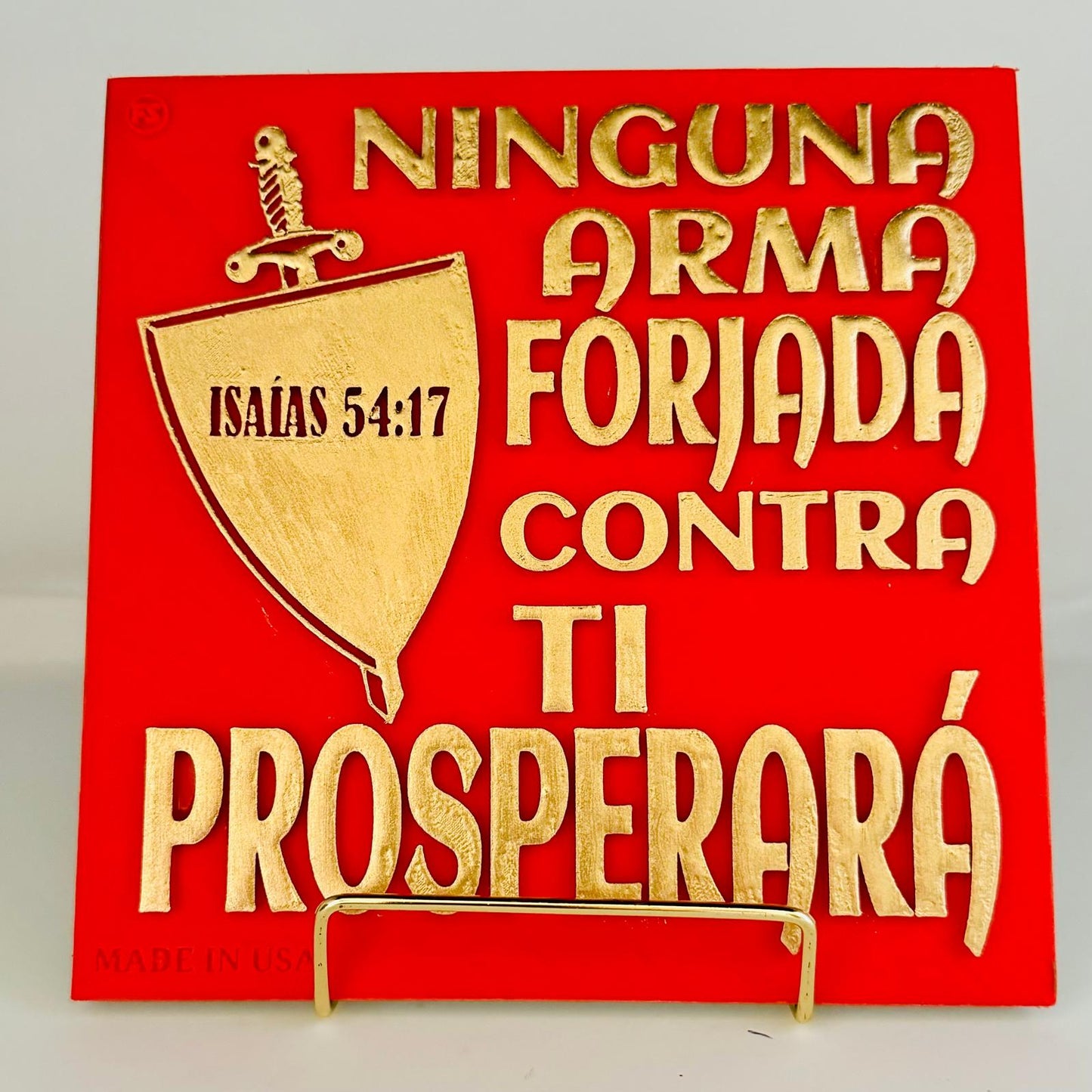 NINGUNA ARMA FORJADA CONTRA TI PROSPERARA