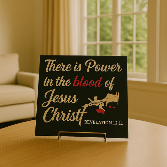 THERE IS POWER IN THE BLOOD OF JESUS CHRIST