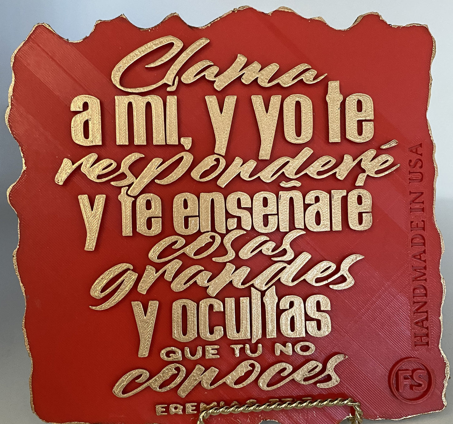 CLAMA A MI Y YO TE RESPONDERE Y TE ENSENARE COSAS GRANDES Y OCULTAS