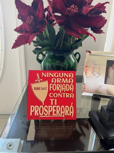 PLAQUE: NINGUNA ARMA FORJADA CONTRA TI PROSPERARA