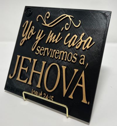 YO Y MI CASA SERVIREMOS A JEHOVA