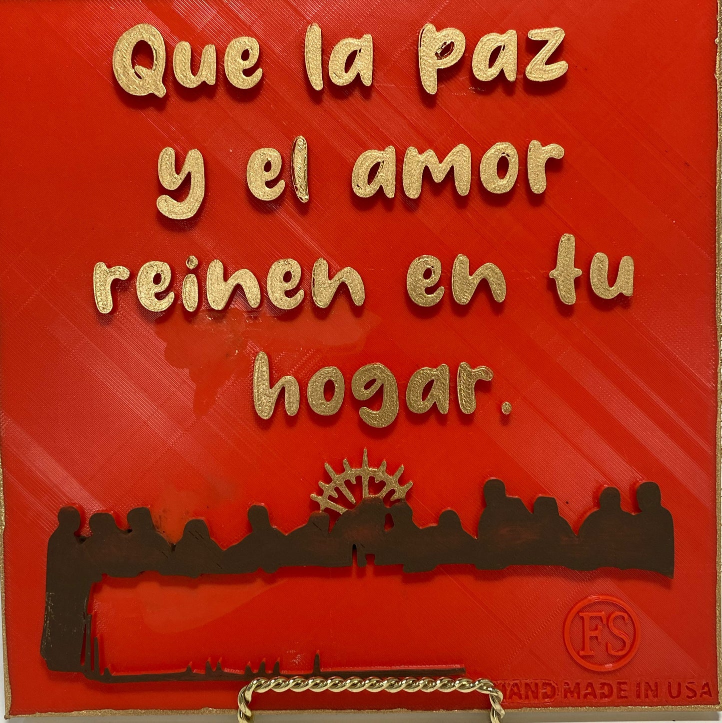 QUE LA PAZ Y EL AMOR REINE EN TU HOGAR